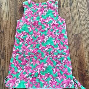 Girls Lilly Pulitzer Shift Dress “All A Flutter”
